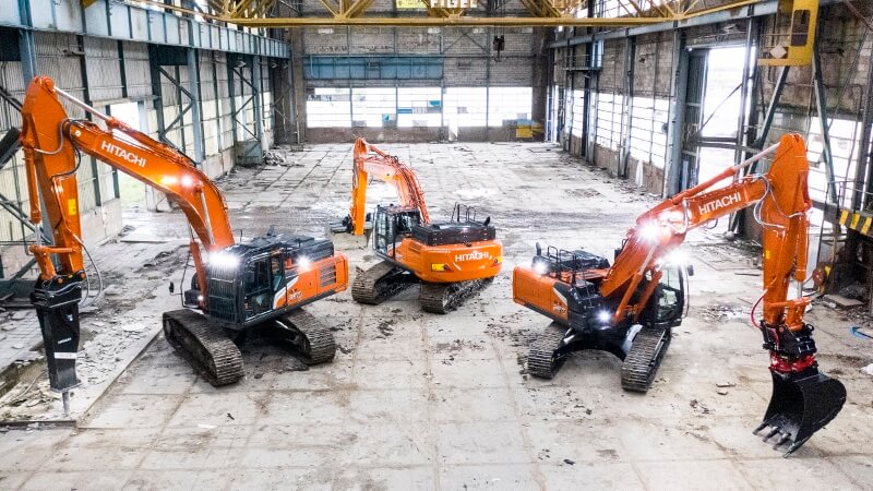 מחפרים היטאצ'י